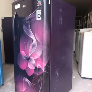 LG Refrigerator 190 Ltr Single Door – Best Price for LG Refrigerator with Blue Flower Design