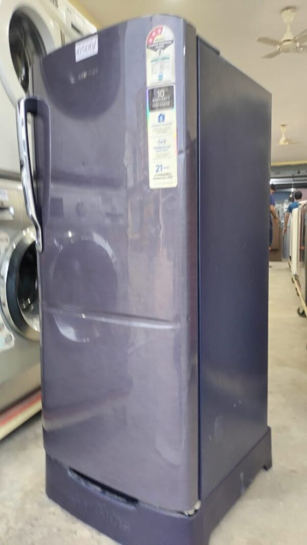 Samsung 190 ltr Refrigerator Digital Inverter Model Single Door With Dark Grey Color