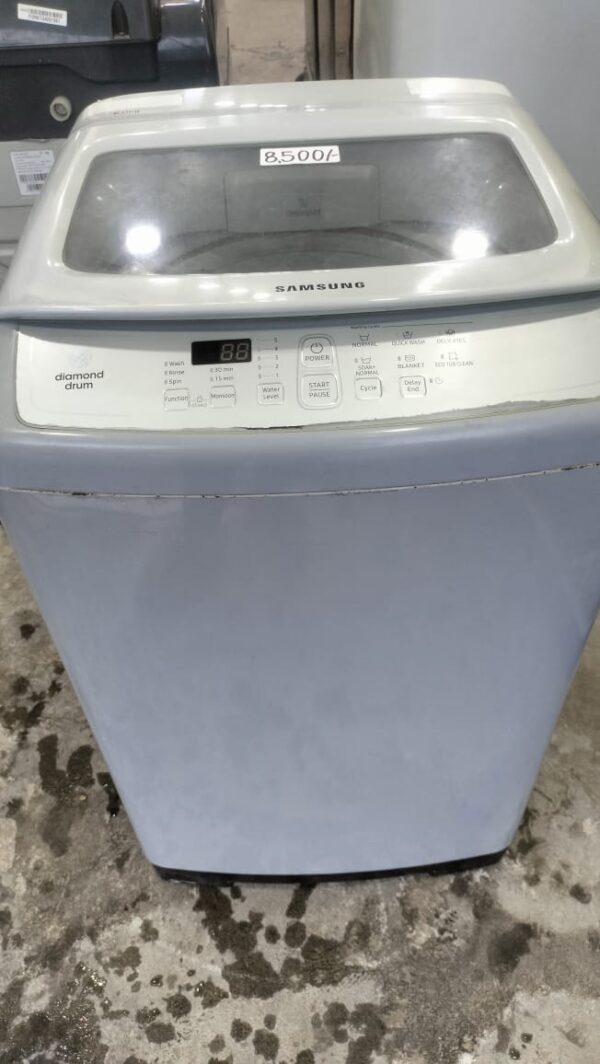 Samsung 6.0 Kgs Capacity Top Load Fully Automatic Washing Machine With Light Grey Color