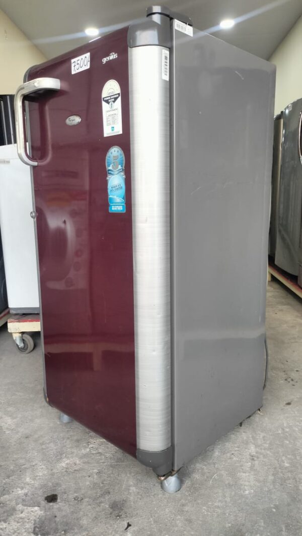 Whirlpool 190 ltr Refrigerator Single Door With Red and Silver Color - Image 4