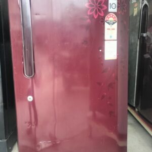 LG 215 ltr Refrigerator Single Door With Dark Brown Color and Flower Design