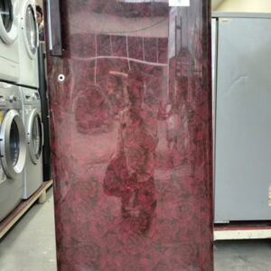 Videocon 240 ltr Refrigerator Single Door With Dark Brown Color and Flower Design